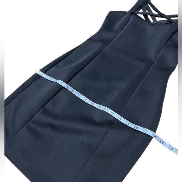 Guess sleeveless scuba dress black size 8 - Picture 14 of 16